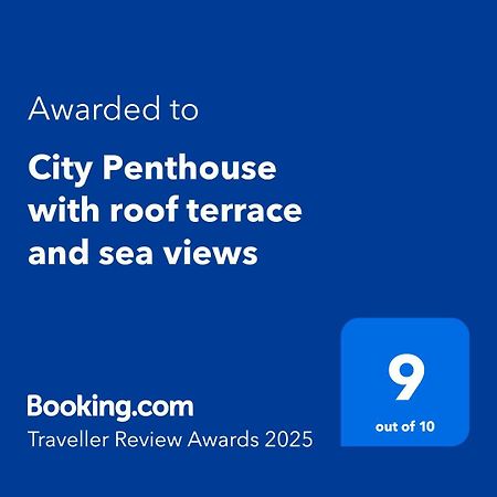 City Penthouse With Roof Terrace And Sea Views Valletta Exterior photo