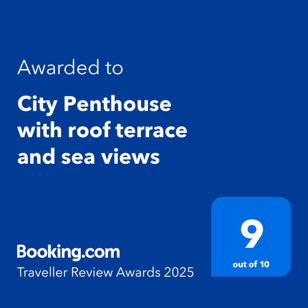 City Penthouse With Roof Terrace And Sea Views Valletta Exterior photo