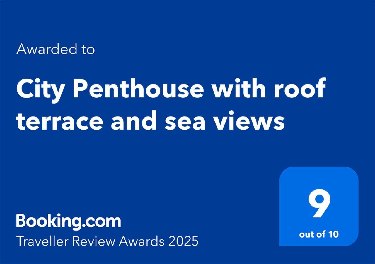 City Penthouse With Roof Terrace And Sea Views Valletta Exterior photo